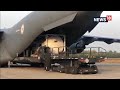 watch 4 cryogenic oxygen tanks have landed from singapore in iaf aircraft cnn news18