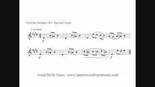 Find the Mistake #83 - Beyond Notes