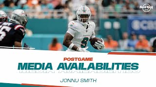 Jonnu Smith meets with the media after #NEvsMIA | Miami Dolphins