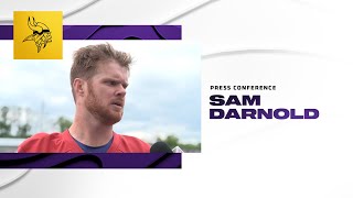 Sam Darnold on Throwing To Justin Jefferson, Progress He and The Offense Have Ma