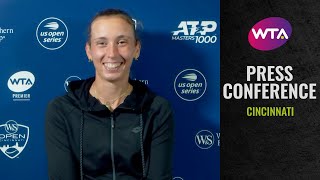 Elise Mertens ‘I played a pretty solid match!’ | 2020 Cincinnati Post-Match Interview