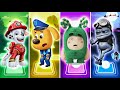 Paw Patrol - Sheriff Labrador - Oddbods - Crazy Frog - Tiles Hop EDM Rush