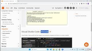Tutorials 3 || WebdriverIO || Autocompletion setup in visual studio code