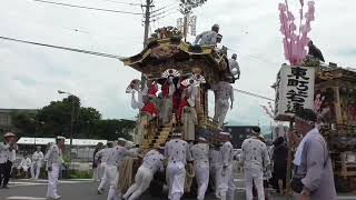 2024.7.20秩父川瀬祭~22~東町屋台 太鼓 囃子手 拍子木