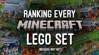 Ranking Every LEGO Minecraft Set (Because Why Not)