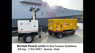 Bertoli in Sea Feature Exibition - #Ground_power_unit - #GPU - #Light_tower #Bertoli_Power_Units -