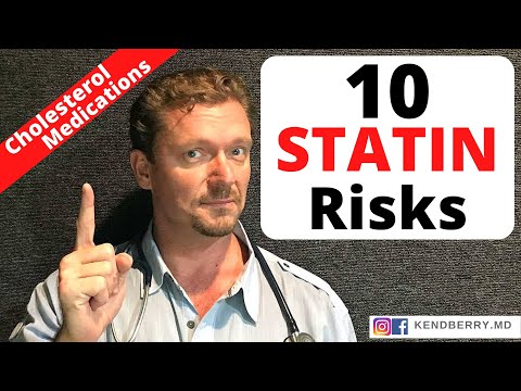 10 Bad Things STATIN Medications Do to Your Body (Statin Side Effects) – 2024