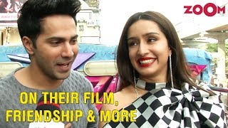 Varun Dhawan-Shraddha Kapoor on Street Dancer 3D concept, their friendship, working together & more