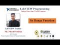 In range function |#Labiew program