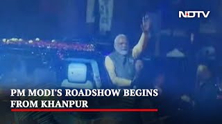 PM Modi Holds Roadshow Ahead Of Phase 2 Of Polling