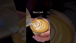 Slow Leaf  #shorts #latteart