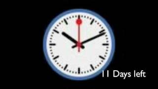 The Count down begins (11 DAYS REMAINING)
