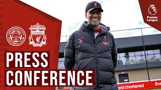 Jürgen Klopp's pre-match press conference | Leicester City vs Liverpool