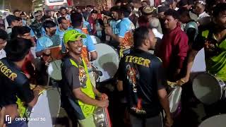 😎Tiger Nashik Dhol 😎 Dahanu sandal 2023 ☎9920903857 #viral #nashikdholtasha #youtube #videoshort