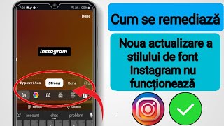 Cum să remediați actualizarea stilului nou de font Instagram nu funcționează |  Noul stil de..