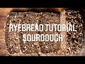 SOURDOUGH Ryebread 100% Whole Grain