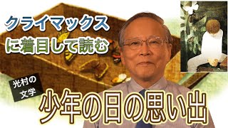 クライマックスに着目して読む②「少年の日の思い出」