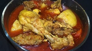 Easy One Pot Chicken Curry For Bachelors | कूकर में बनाए सूपर सॉफ्ट चिकन करी | Easy Chicken Curry |