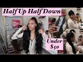 Half up Half Down Quick weave | No leave Out | Under $50