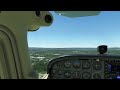 msfs testing 17 and 34 knot crosswinds in the cessna 172