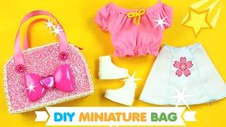 diy miniature school bag