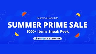 Banggood Summer Prime sale 2020 #summerprimesale