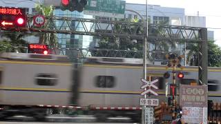 [平交道/踏切]台鐵1192次EMU800型區間車通過(福德街平交道)