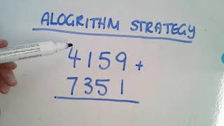 Algorithm Strategy for Addition