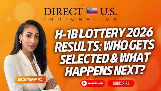 H-1B Lottery 2026 Results: Who Gets Selected & What Happens Next? #h1bvisa #usvisa #usa
