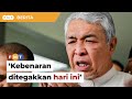 Kebenaran ditegakkan hari ini, kata Zahid