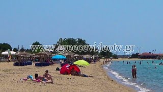 Nea Moudania beach Kassandra Halkidiki C. Macedonia Greece Παραλία Νέα Μουδανιά Κασσάνδρα Χαλκιδική