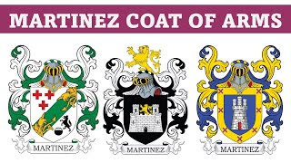Martinez Coat of Arms & Family Crest - Symbols, Bearers, History