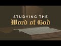 Joseph Wesolowski: Studying the Word of God