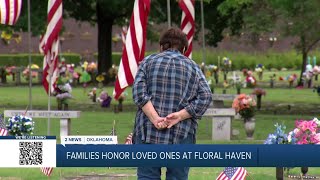 Families honor loved ones at Floral Haven on Memorial Day