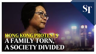 HK protests: A family torn, a society divided | The Straits Times