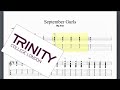 September Gurls Trinity Grade 1 Guitar