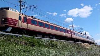 9444M183系「快速足利藤まつり1号」富田～足利