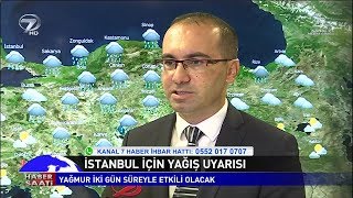 İstanbul İçin Yağış Uyarısı!