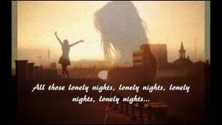 Scorpions - Lonely Nights With Lyrics