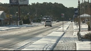 Officials: ‘Easy part’ over as Bulloch County stalled after snowfall