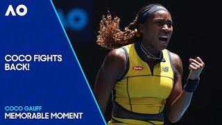 Coco Gauff Fights Back! | Australian Open 2024