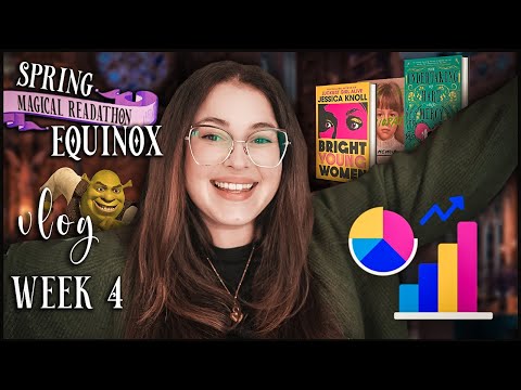 Finishing Magical Readathon Spring Equinox & our results Orilium reading vlog week 4