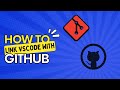 How to link Visual Studio Code with GitHub using Git & GitHub Desktop | Video Tutorial