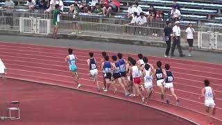 2019西日本インカレ 男子1500m決勝