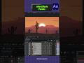 Camera 3D   Parallax  Landscape Animation in After Effects Tutorials.#tutorial