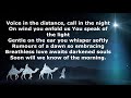 night of silence by dan kantor lyric video