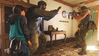 Kid Farah Kills a Russian Soldier to Revenge Her Father - Call of Duty: Modern Warfare 2019