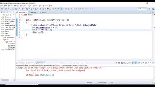 Variables in Interface in Java | Java OOPS Tutorial