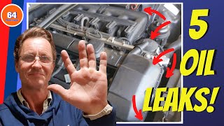 E46 BUILD // THE 5 OIL LEAKS YOU NEED TO FIX ON YOUR BMW E46