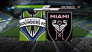 Seattle Sounders FC vs Inter Miami CF | MLS 16 April 2022 Full Match | PS5